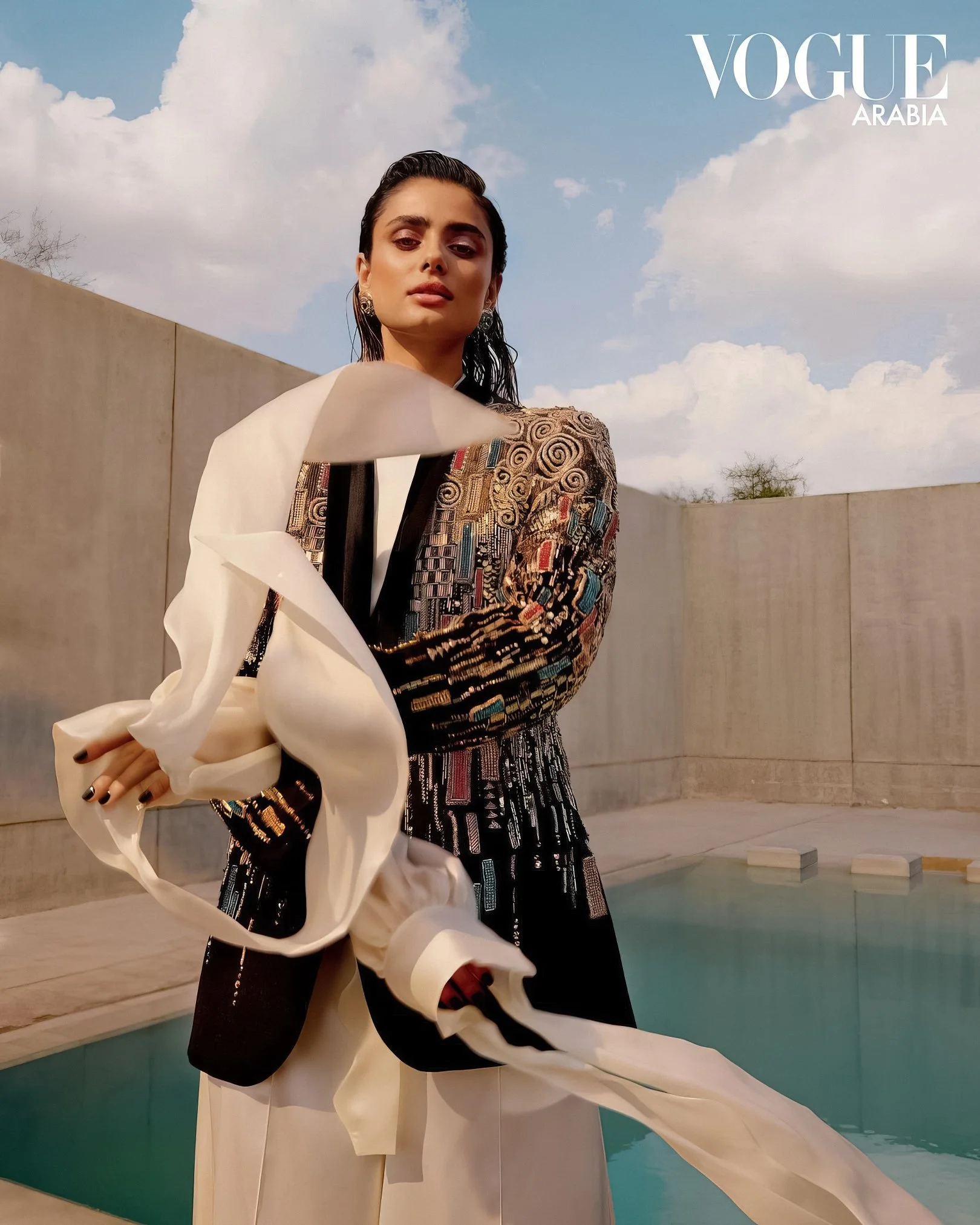 Taylor Hill in Vogue Arabia's Honoring UAE's Golden Jubilee — Anne Taylor Hill in Vogue Arabia's Honoring UAE's Golden Jubilee — Anne
